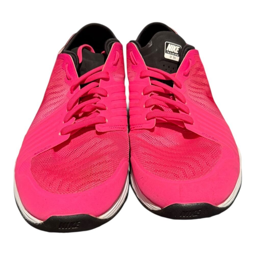 Nike Women’s Dual Fusion TR 4 Running Shoes Size 8 Sneakers Pink White - Picture 4 of 9